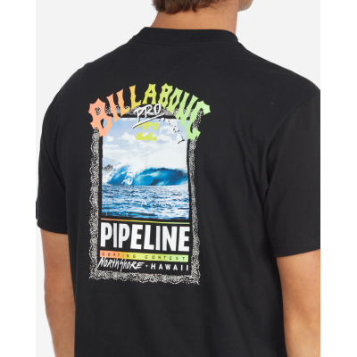 Men's Billabong Pipeline Poster T-Shirt