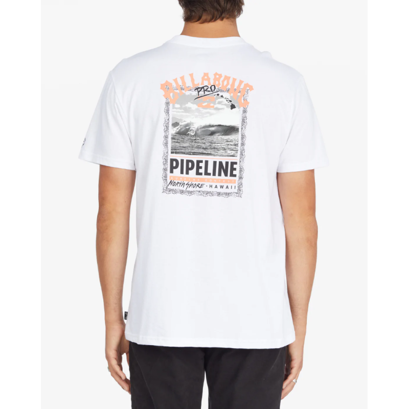 Men's Billabong Pipeline Poster T-Shirt Men's Billabong Pipeline Poster T-Shirt