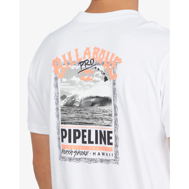 Men's Billabong Pipeline Poster T-Shirt Men's Billabong Pipeline Poster T-Shirt