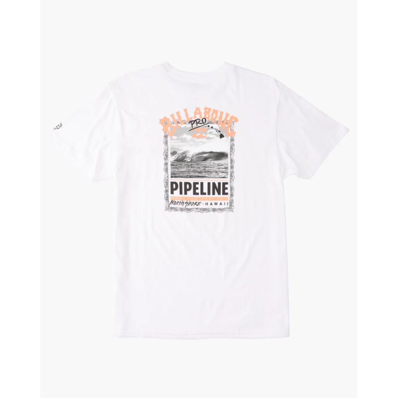 Men's Billabong Pipeline Poster T-Shirt Men's Billabong Pipeline Poster T-Shirt