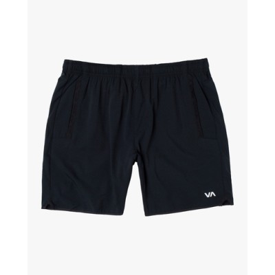 RVCA YOGGER STRETCH ATHLETIC SHORTS 17"