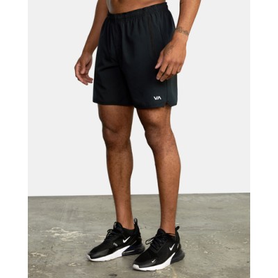 RVCA YOGGER STRETCH ATHLETIC SHORTS 17"