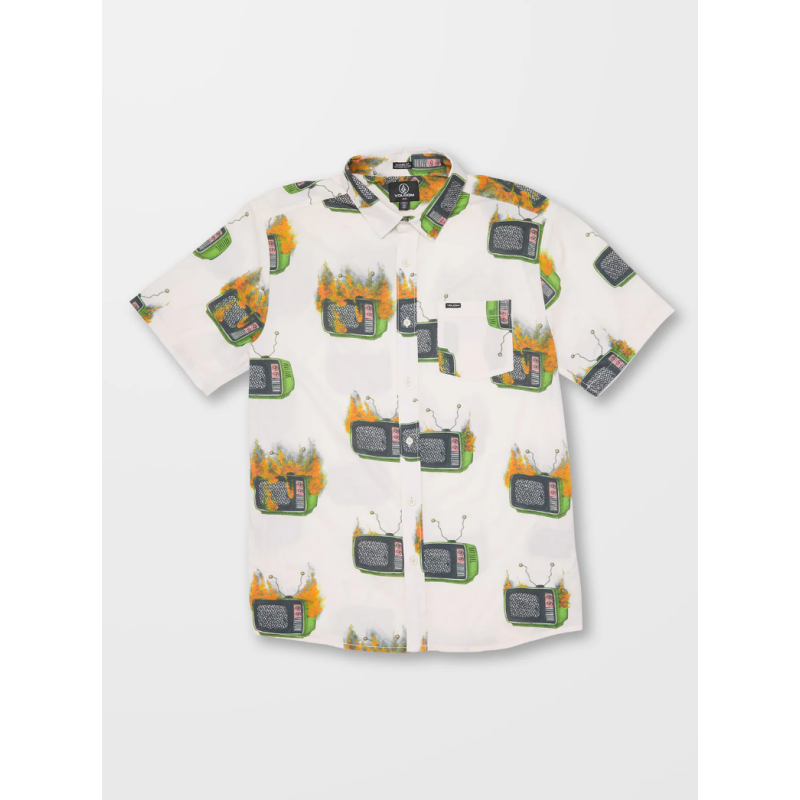 Men's Volcom Fa J Hager Woven Shirt Ss Men's Volcom Fa J Hager Woven Shirt Ss