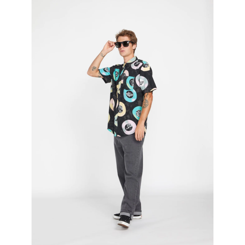 Men's Volcom V Ent Lp Woven Shirt Ss