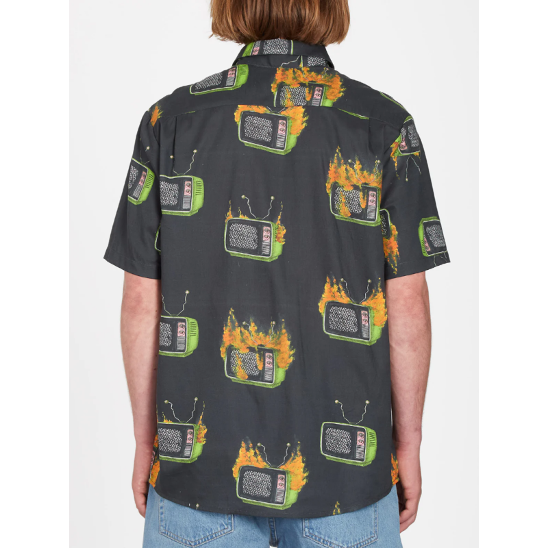 Men's Volcom Fa J Hager Woven Shirt Ss Men's Volcom Fa J Hager Woven Shirt Ss