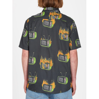 Men's Volcom Fa J Hager Woven Shirt Ss