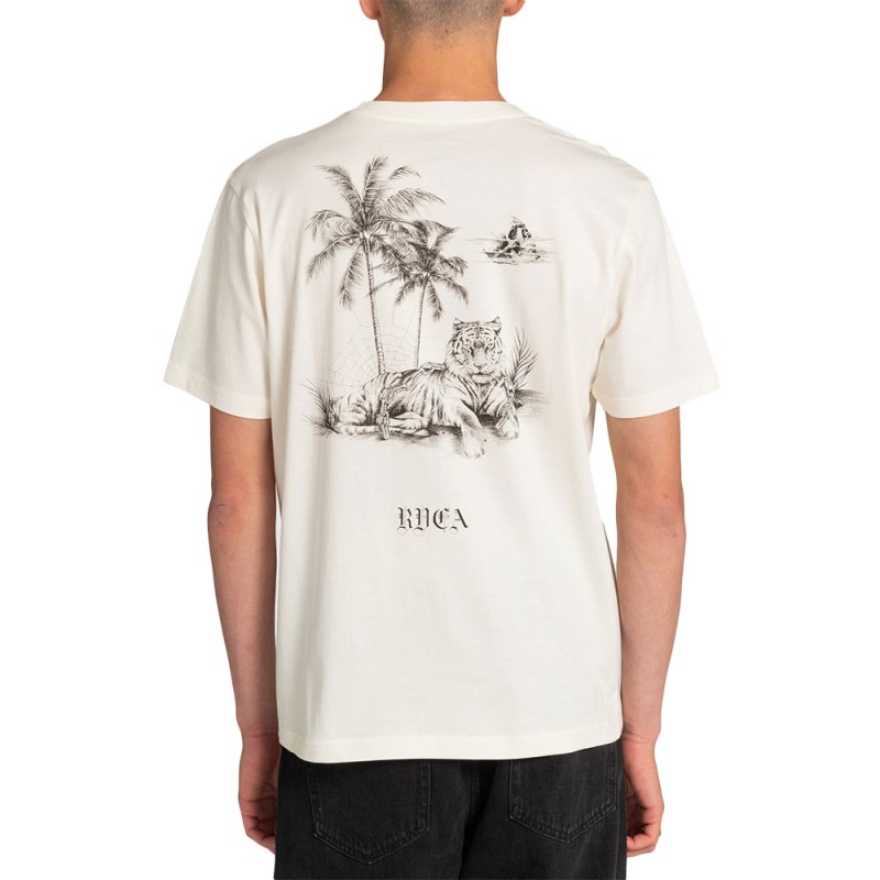 Men's Rvca Tiger Beach T-shirt