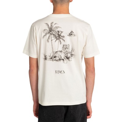 Men's Rvca Tiger Beach T-shirt
