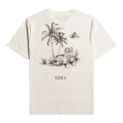 Men's Rvca Tiger Beach T-shirt