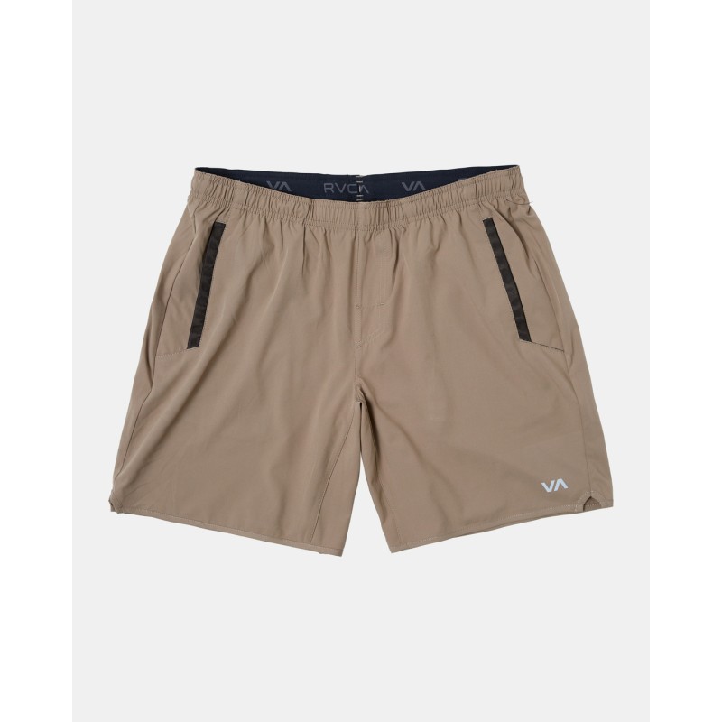 RVCA YOGGER STRETCH ATHLETIC SHORTS 17"