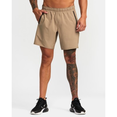 RVCA YOGGER STRETCH ATHLETIC SHORTS 17"