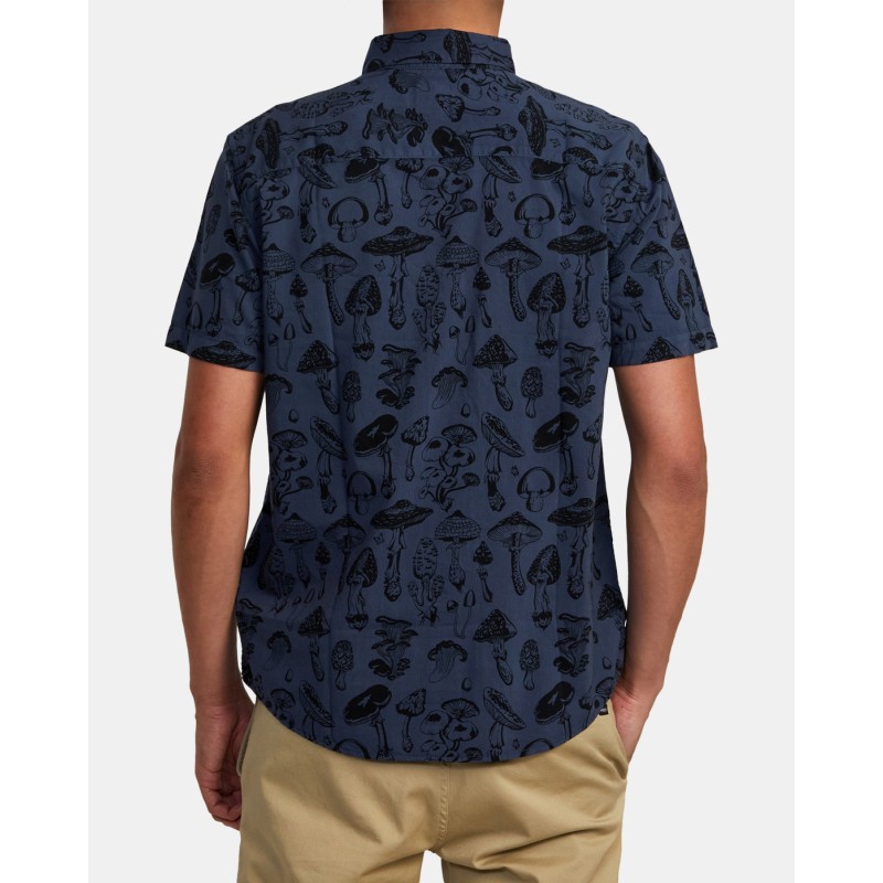 Men's Rvca Matus Mushroom Shirt Ss Men's Rvca Matus Mushroom Shirt Ss