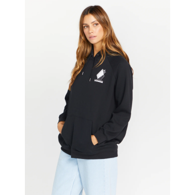 Women's Volcom Truly Stoked Bf Pullover Hoodie