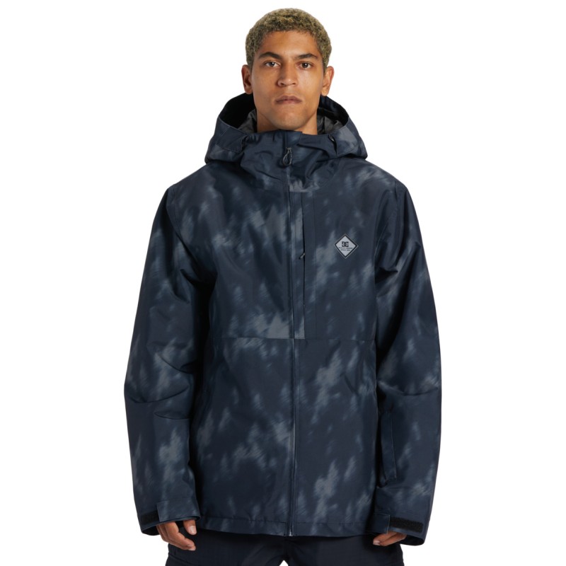 Men's Dc Basis Print Snow Jacket