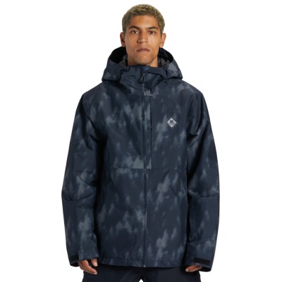 Men's Dc Basis Print Snow Jacket