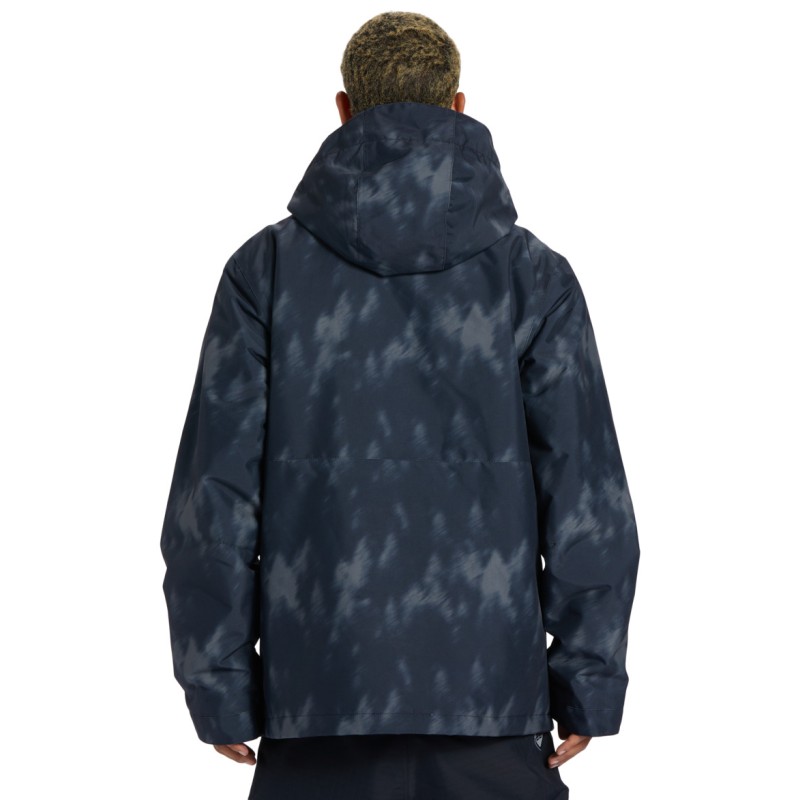 Men's Dc Basis Print Snow Jacket