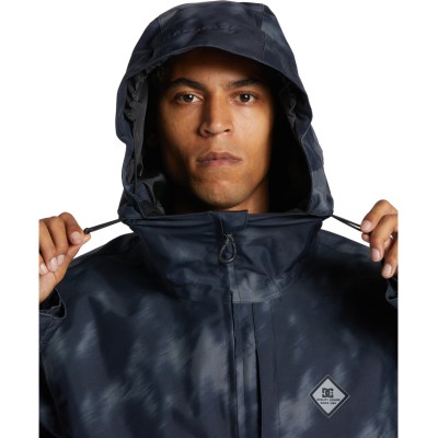 Men's Dc Basis Print Snow Jacket