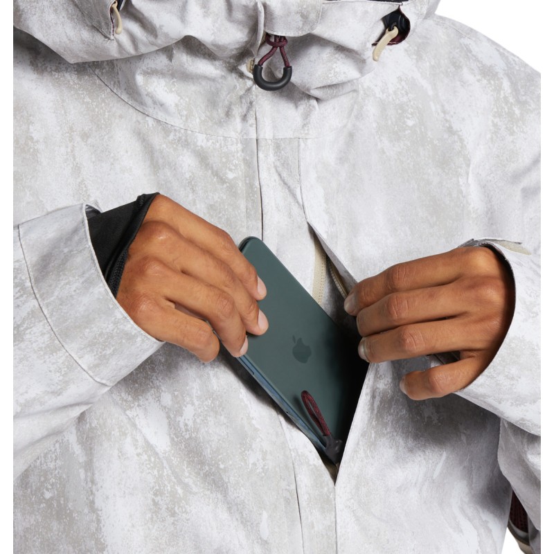 Men's Dc Basis Print Snow Jacket