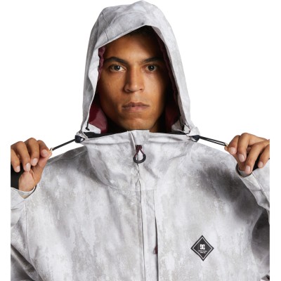 Men's Dc Basis Print Snow Jacket