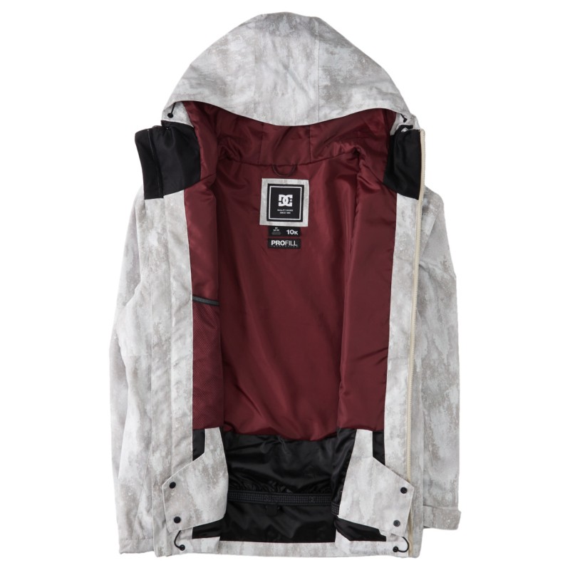 Men's Dc Basis Print Snow Jacket