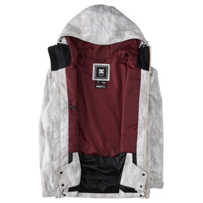 Men's Dc Basis Print Snow Jacket