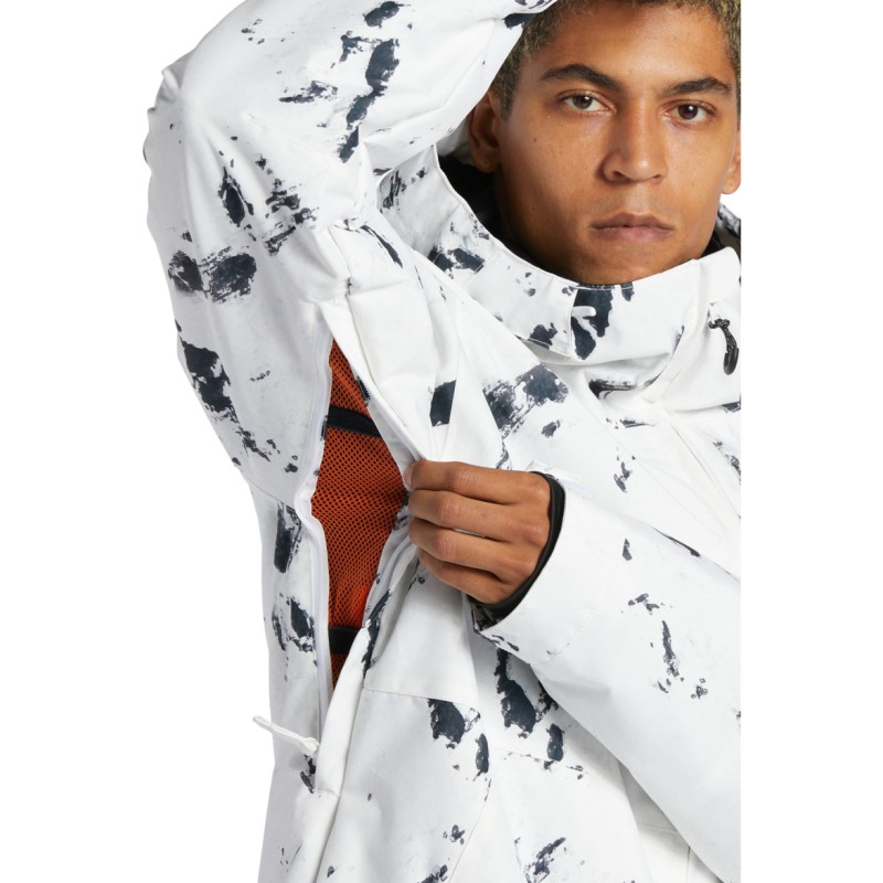 Men's Dc Basis Print Snow Jacket