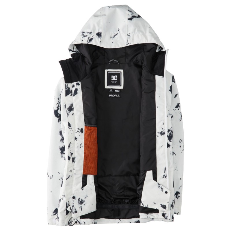 Men's Dc Basis Print Snow Jacket
