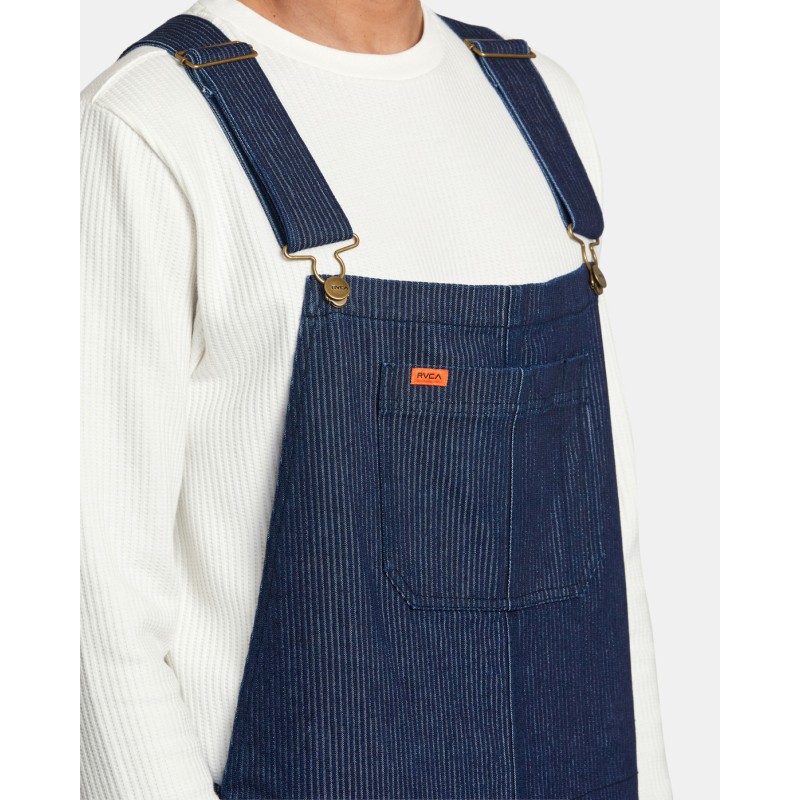 Men's Rvca Chainmail Overall Pant Men's Rvca Chainmail Overall Pant