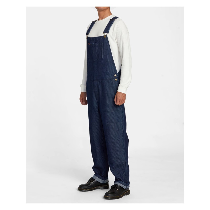 Men's Rvca Chainmail Overall Pant Men's Rvca Chainmail Overall Pant