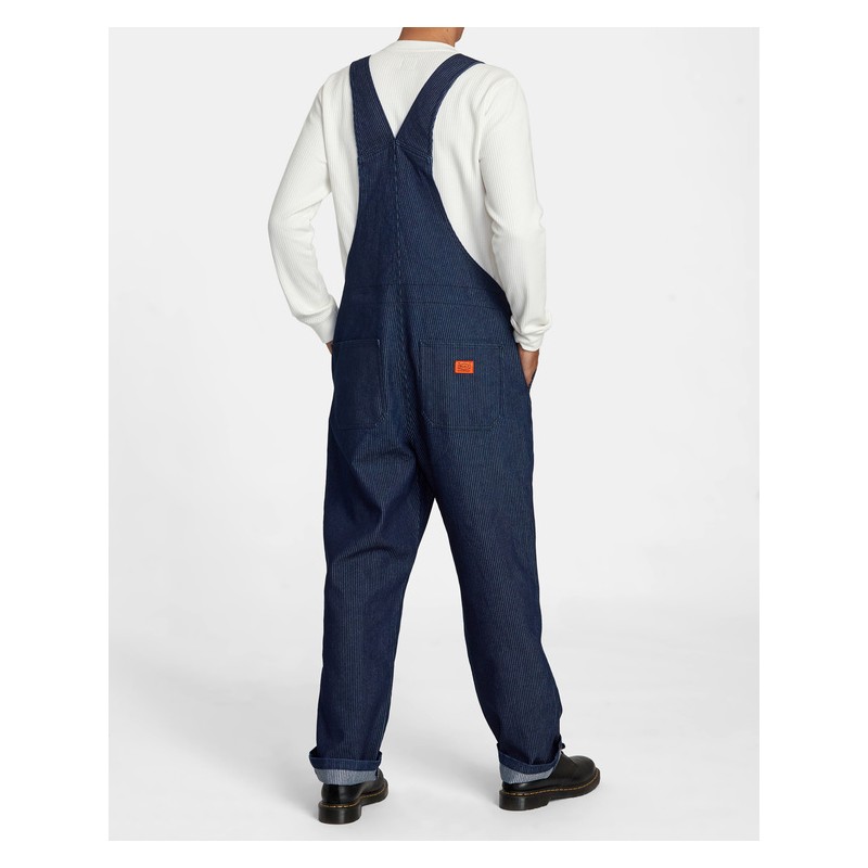 Men's Rvca Chainmail Overall Pant Men's Rvca Chainmail Overall Pant