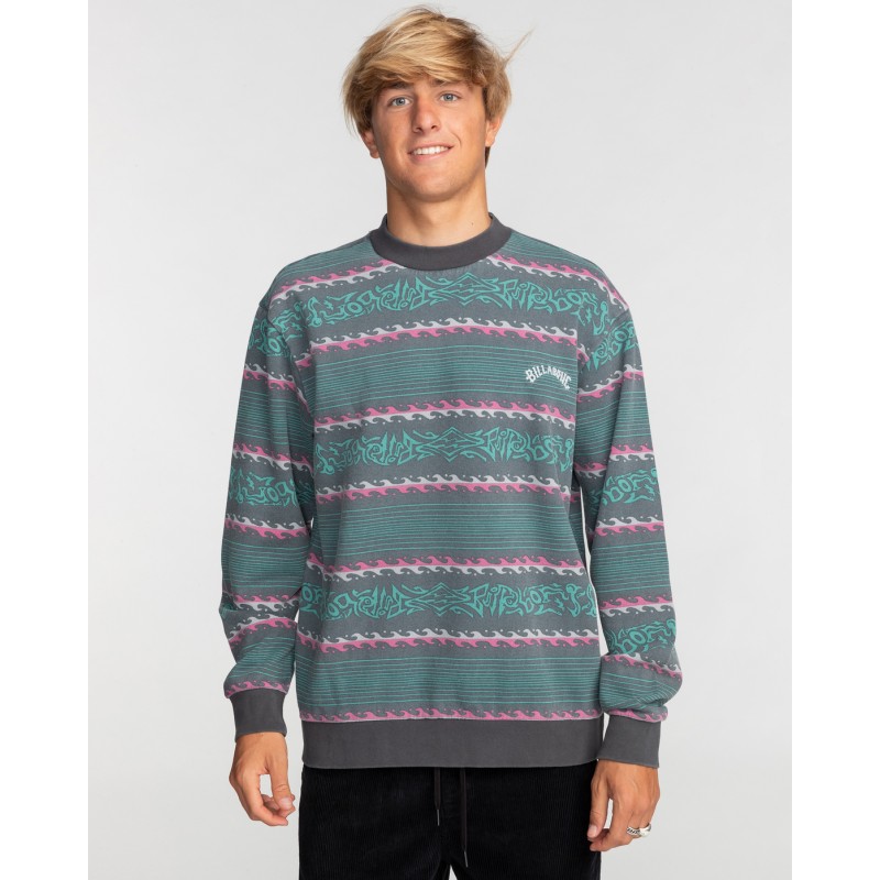 Men's Billabong Halfrack Fleece Crew