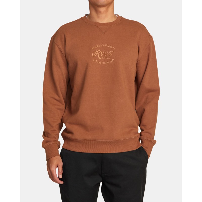 Men's Rvca Balance Café Crew