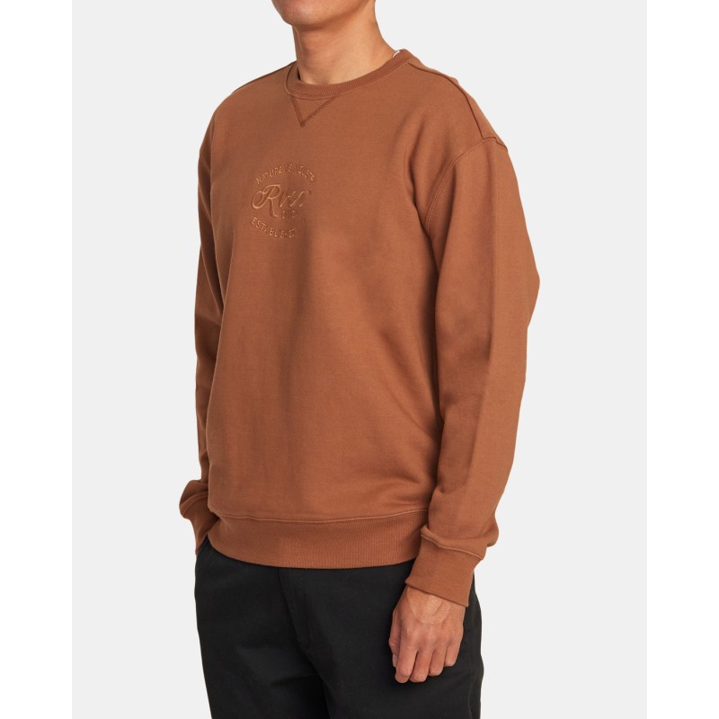 Men's Rvca Balance Café Crew