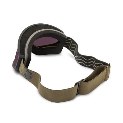 Volcom Footprints Military Black Goggle Light Bronze + BL