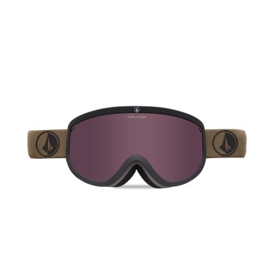 Volcom Footprints Military Black Goggle Light Bronze + BL