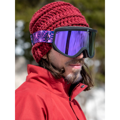 Volcom Footprints Mike Ravelson Goggle Purple Chrome + BL