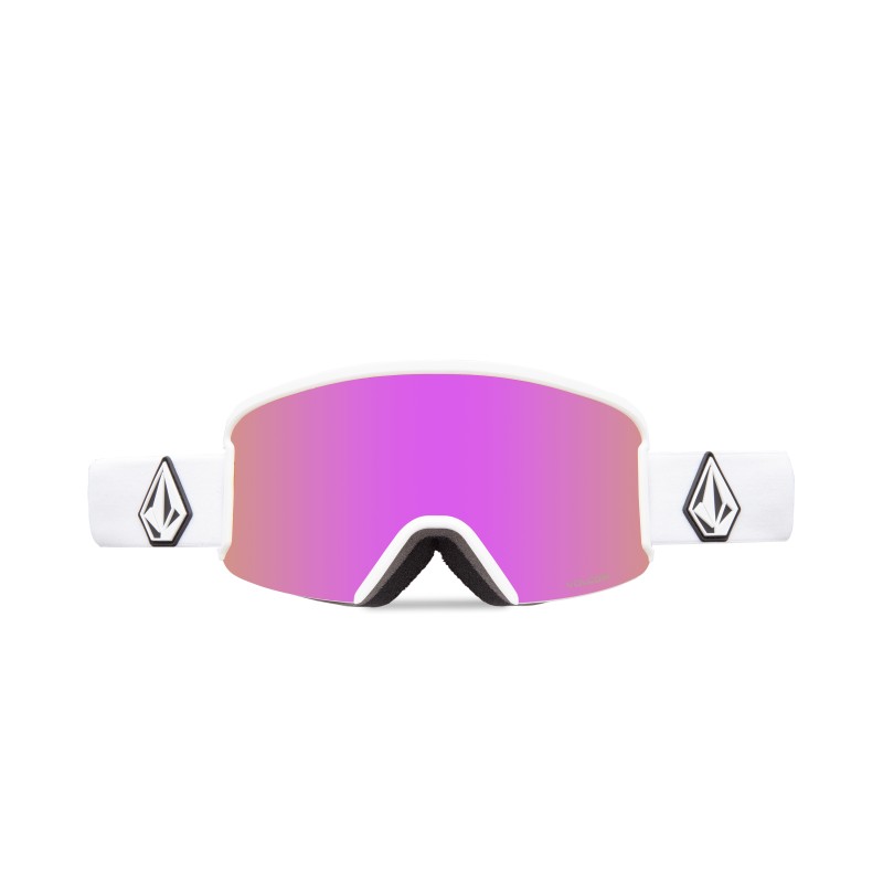 Volcom Garden Matte White Goggle Pink... Volcom Garden Matte White Goggle Pink...